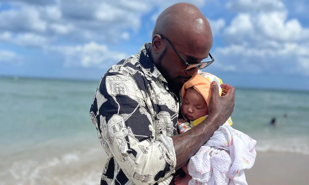 Rapper Yound Jeezy with his daughter Monako Jenkins from Jeannie Mai Jenkins